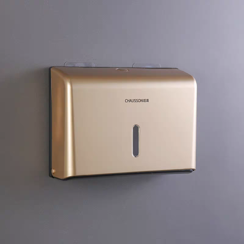 Luxury Lifestyle Wallpaper - Wandmontierter Badezimmer-Taschentuchspender aus ABS, nordischer Luxus-Papierhalter,