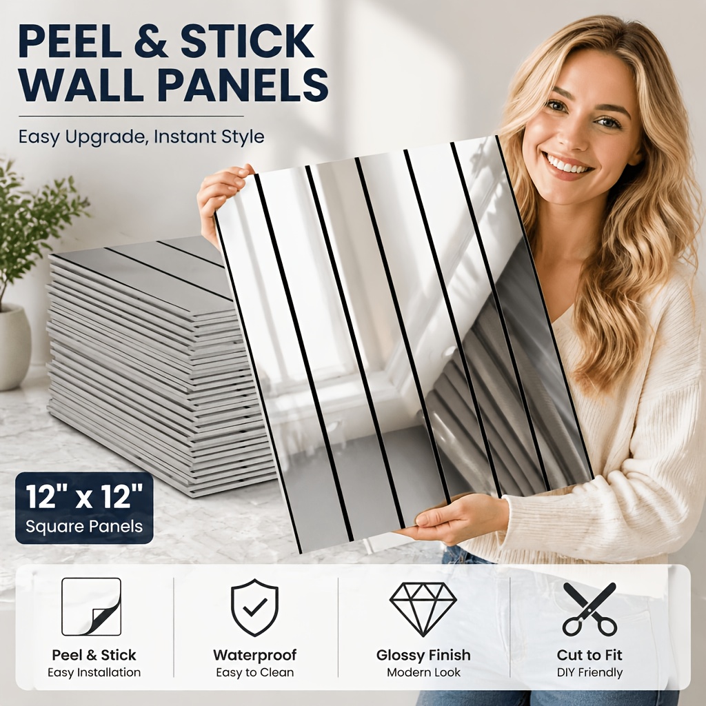 10 Stück Gestreifte Gitter-Sel – Luxury Lifestyle Wallpaper Bewertung und Preis