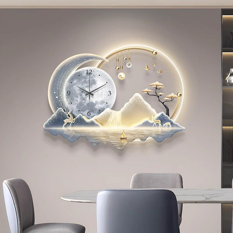Kunstvolle LED-Wanduhr Luxuriö – Luxury Lifestyle Design Bewertung und Preis