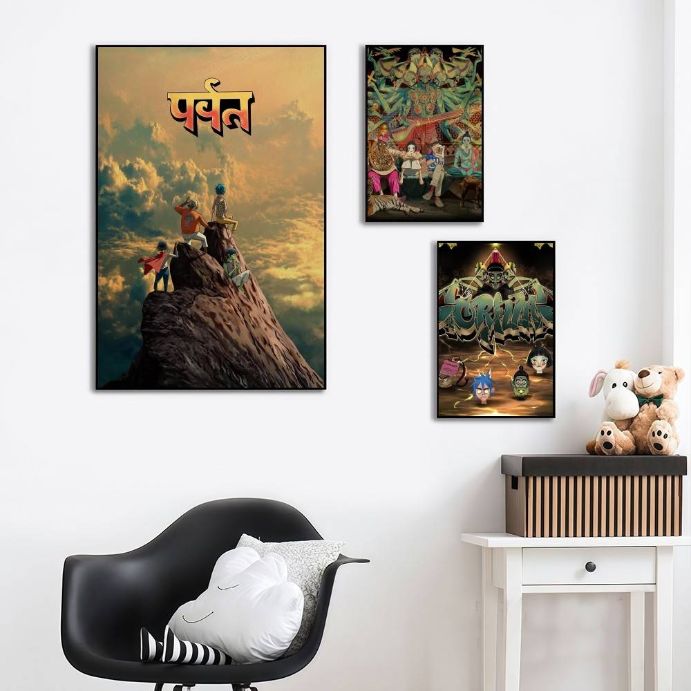 Band G-gorillaz The Mountain H – Luxury Lifestyle Wallpaper Bewertung und Preis