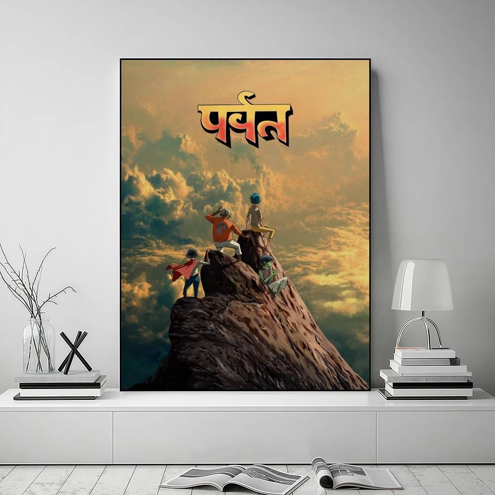 Band G-gorillaz The Mountain H – Luxury Lifestyle Wallpaper Bewertung und Preis