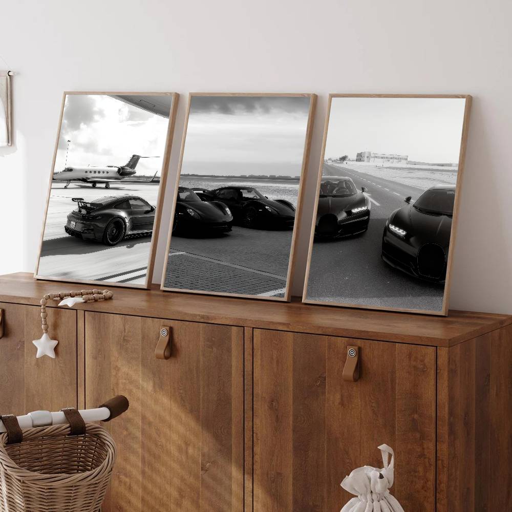 Schwarzer Luxus-Sportwagen, ho – Luxury Lifestyle Wallpaper Bewertung und Preis